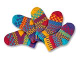 SS00000-90: Firefly Mis-matched Infant Socks 0-6 months